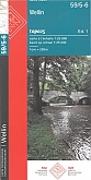 Topografische Wandelkaart België 59/5-6 Pondrome - Wellin - Daverdisse Topo25 | NGI België