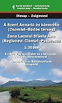Wandelkaart 4 Zona Lacului Sfanta Ana St-Anna-See und Umgebung (Ciomat-Massiv - Puturosu) | Dimap