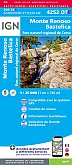 Wandelkaart 4252OTR Monte Renoso / Bastelica / PNR de Corse Geplastificeerd | IGN