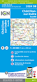 Topografische Wandelkaart van Frankrijk 2024SB - Chatillon-sur-Indre / Ecueille