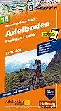 Mountainbikekaart 18 Adelboden Hallwag (met GPS)
