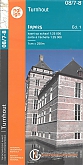 Topografische Wandelkaart België 8/7-8 Beerse - Turnhout Topo25 | NGI België