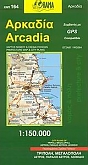 Wegenkaart - Fietskaart 164 Arcadia - Orama Maps