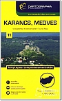 Wandelkaart 11 Karancs Medves | Cartographia