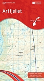 Topografische Wandelkaart Noorwegen 10118 Artfjellet - Nordeca Norge