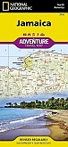 Wegenkaart - Landkaart Jamaica - Adventure Map National Geographic