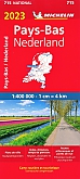 Wegenkaart - Landkaart 715 Nederland 2023 - Michelin National
