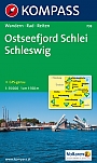 Wandelkaart 708 Ostseefjord Schlei, Schleswig Kompass