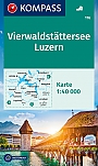 Wandelkaart 116 Vierwaldstätter See, Luzern Kompass