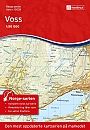 Topografische Wandelkaart Noorwegen 10038 Voss - Nordeca Norge