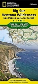 Wandelkaart 814 Big Sur / Ventana Wilderness - Trails Illustrated Map