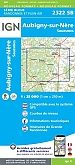 Topografische Wandelkaart van Frankrijk 2322SB - Aubigny-sur-Nere / Souesmes