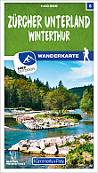 Wandelkaart 8 Zürcher Unterland / Winterthur| Kummerly + Frey