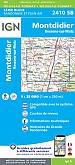 Topografische Wandelkaart van Frankrijk 2410SB - Montdidier Ressons-sur-Matz