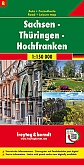 Wegenkaart - Fietskaart 8 Sachsen Thüringen Hochfranken - Freytag & Berndt