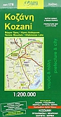 Wegenkaart - Fietskaart 178 Kozani - Orama Maps