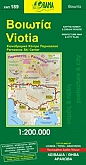 Wegenkaart - Fietskaart 189 Boeotia - Orama Maps