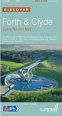 Fietskaart Schotland Forth & Clyde NN75 Cycle Map | Sustrans