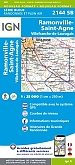 Topografische Wandelkaart van Frankrijk 2144SB - Ramonville-St-Agne Villefranche-de-Lauragais