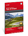 Wandelkaart Jotunheimen Tyin & Filefjell Høyfjellskart | Calazo
