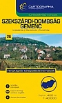 Wandelkaart 26 Szekszardi Dombsag | Cartographia