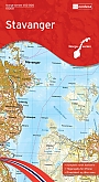 Topografische Wandelkaart Noorwegen 10008 Stavanger - Nordeca Norge