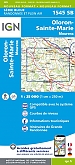 Topografische Wandelkaart van Frankrijk 1545SB - Oloron / Ste-Marie-Mourenx