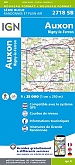 Topografische Wandelkaart van Frankrijk 2718SB - Auxon  / Rigny-le-Ferron