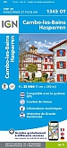 Topografische Wandelkaart van Frankrijk 1345OT - Cambo-les-Bains / Hasparren