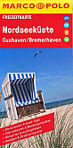 Wegenkaart - Fietskaart 6 Nordseeküste Cuxhaven Bremerhaven Freizeitkarte | Marco Polo