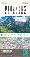 Wegenkaart  Fietskaart Pireneus Catalans Catalaanse Pyreneeen | Editorial Alpina