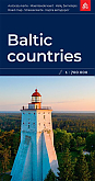 Wegenkaart - Landkaart Baltische Staten | Jana Seta