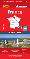 Wegenkaart - Landkaart 792 Frankrijk 2024 (Waterproof) - Michelin National