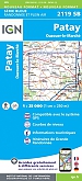 Topografische Wandelkaart van Frankrijk 2119SB - Patay Ouzouer-le-Marché