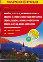 Wegenatlas Kroatie Slovenie Bosnie Herzegovina | Marco Polo Reiseatlas