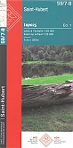 Topografische Wandelkaart België 59/7-8 Tellin - Saint-Hubert Topo25 | NGI België