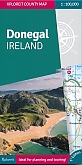 Fiets- en wandelkaart Donegal Xploreit Map of County