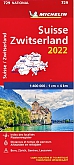 Wegenkaart - Landkaart 729 Zwitserland 2022 - Michelin National