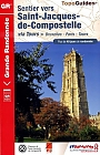 Wandelgids 6551 GR6551 Saint Jacques De Compostelle Via Tours - Brussel - Parijs - Tours | FFRP Topoguides