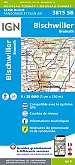 Topografische Wandelkaart van Frankrijk 3815SB - Bischwiller / Brumath