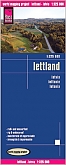 Wegenkaart - Landkaart Letland  - World Mapping Project (Reise Know-How)