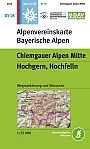 Wandelkaart BY 18 Chiemgauer Alpen Mitte - Hochgern, Hochfelln | Alpenvereinskarte