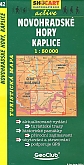 Wandelkaart 42 Novohradske Hory Kaplice | Shocart Turisticka Mapa