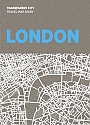 London Transparent City Travel Map Diary