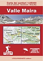 Wandelkaart Valle Maira L'Escursionista