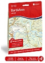Topografische Wandelkaart Noorwegen 10148 Bardufoss - Nordeca Norge