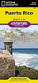 Wegenkaart - Landkaart Puerto Rico - Adventure Map National Geographic