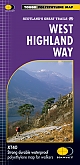 Wandelkaart West Highland Way - National Trail Maps | Harvey Maps