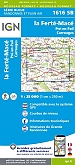 Topografische Wandelkaart van Frankrijk 1616SB - La Ferté-Macé / Pré-en-Pail, Carrouges