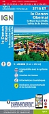 Wandelkaart 3716ETR Le Donon Mont Ste-Odile / Molsheim / Obernai Geplastificeerd | IGN